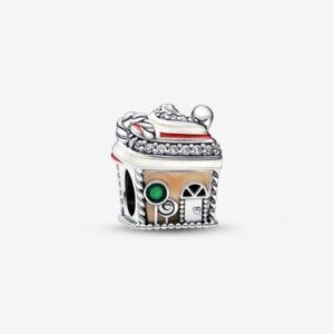 Authentic Pandora Festive Gingerbread House Charm